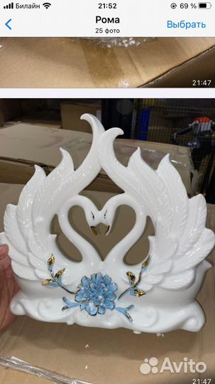 Лебедь фарфорвая,китай