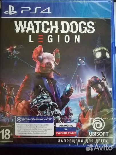 Игра для ps4/ps5 Watch dogs legion