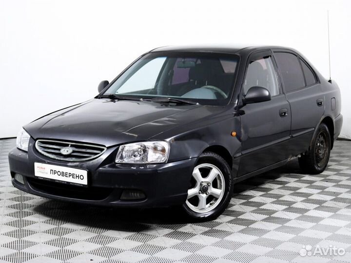 Hyundai Accent 1.5 МТ, 2008, 415 103 км