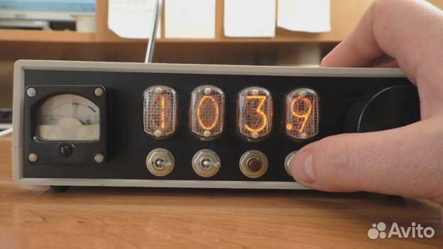 FM радиоприемник-часы с индикаторами ин-12. Кит