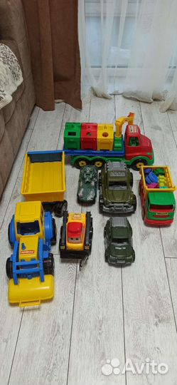 Детские машинки игрушки пакетом