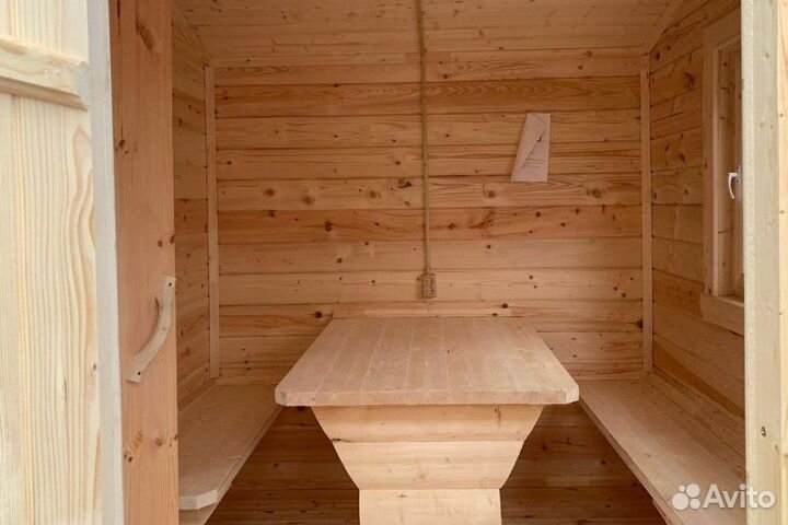 Баня каркасная 5х2.3 готовая перевозная