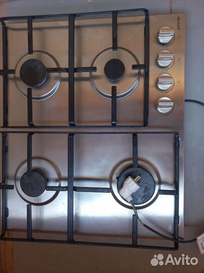 Газовая варочная панель 4 конфорки