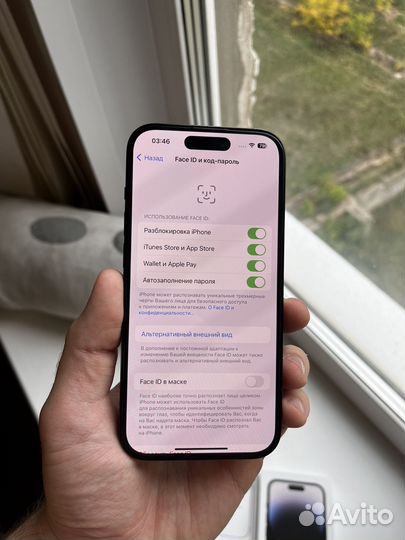 iPhone 14 Pro 128gb новый, в идеале, 99 акб