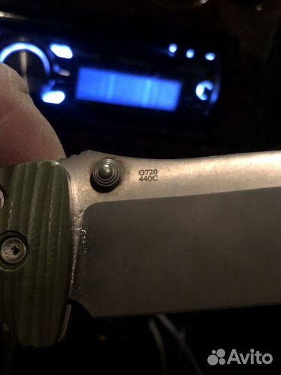 Нож складной бу