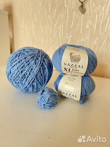 Пряжа Gazzal XL котон беби