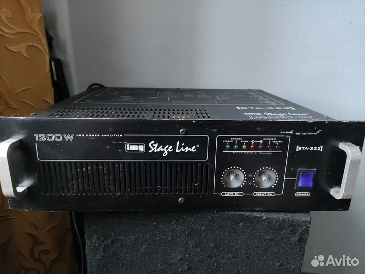 Усилитель IMG stage line STA 322 1200Вт