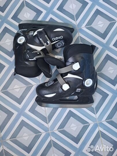 Коньки Oxelo раздвижные р.30-32