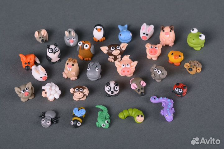 Игрушки, куклы, мини-реборны, из полимерной глины