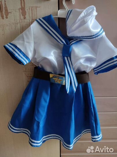 Морская форма для девочки