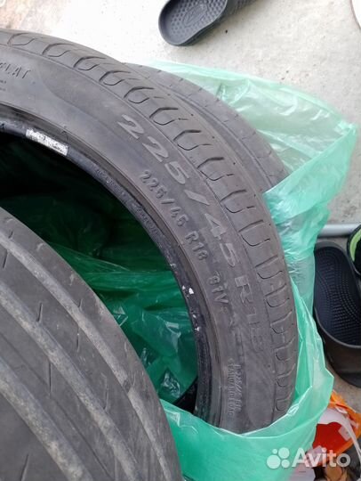 Continental ContiSportContact 3 225/45 R18 и 245/40 R18