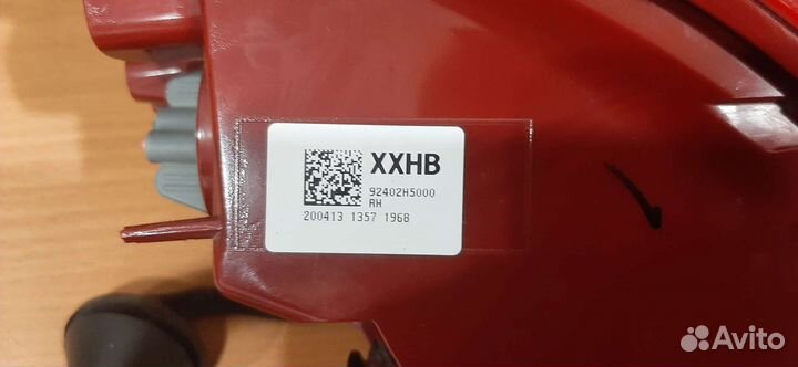 Фонари задние на hyundai solaris 2