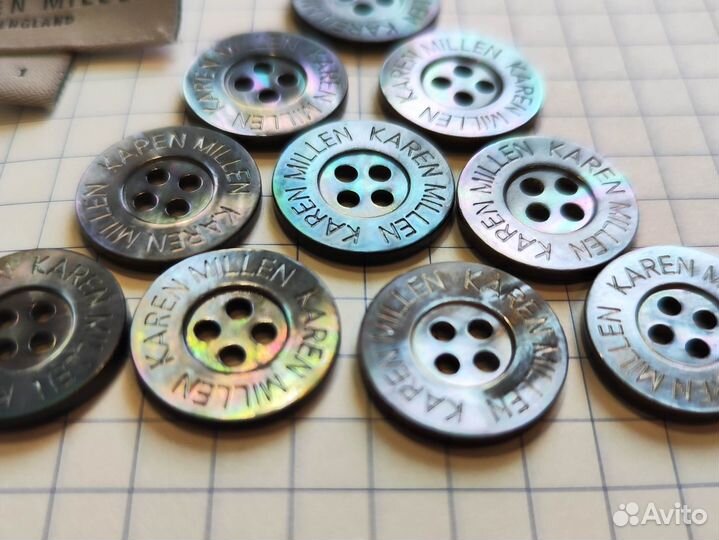 Перламутровые пуговицы Karen millen