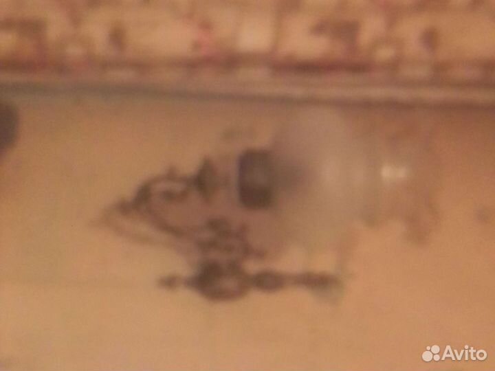 Бра бронза СССР узорный