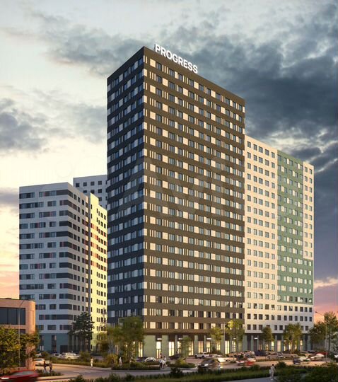 2-к. квартира, 51,2 м², 11/23 эт.