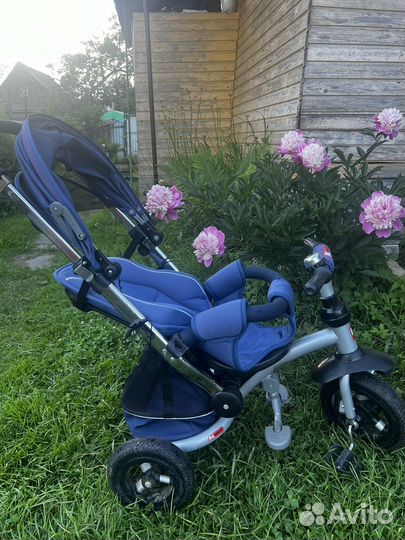 Велосипед детский с ручкой