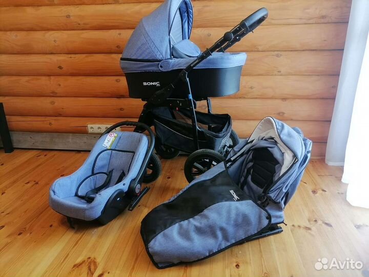 Коляска verdi sonic 3 в 1
