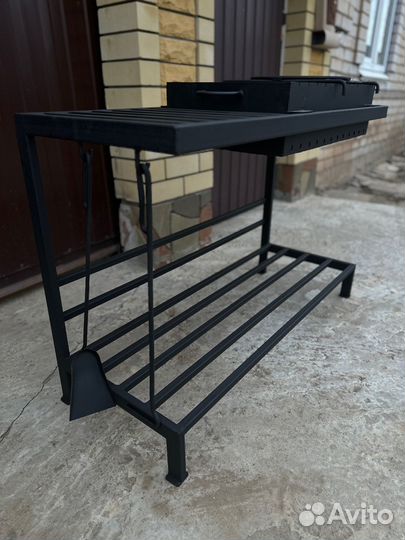 Мангал со съемной жаровней лофт 6 мм