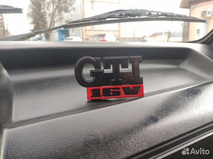 Шильдики эмблемы значки Golf GTi gti16v