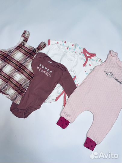 Рост 56-62-68 Одежда для девочки пакетом