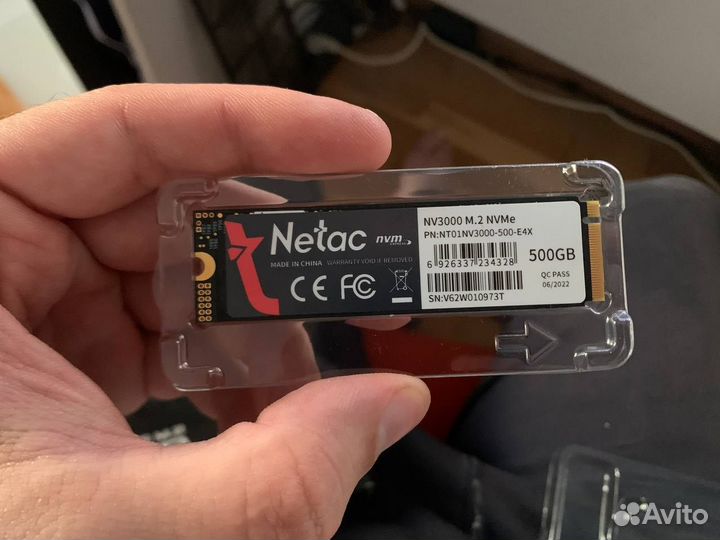 SSD M2 NVMe 500Gb Netac NV3000