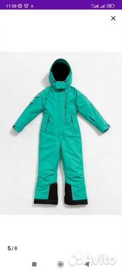 Зимний комбинезон для девочки, рост 158