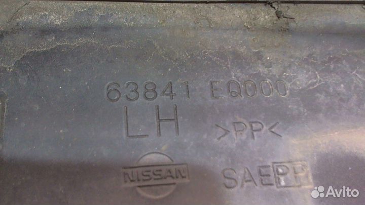 Защита арок (подкрылок) Nissan X-Trail (T30), 2006