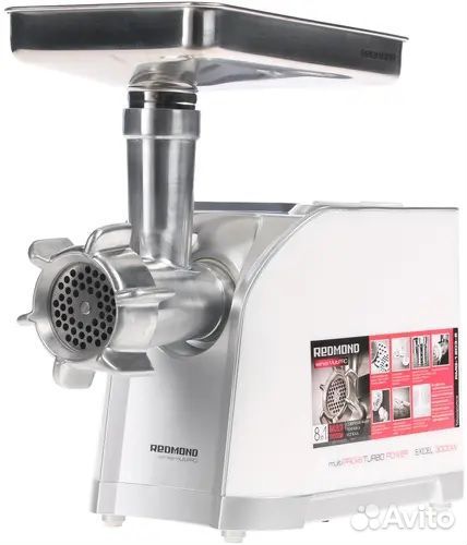 Мясорубка электрическая Redmond RMG-1203-8 белый