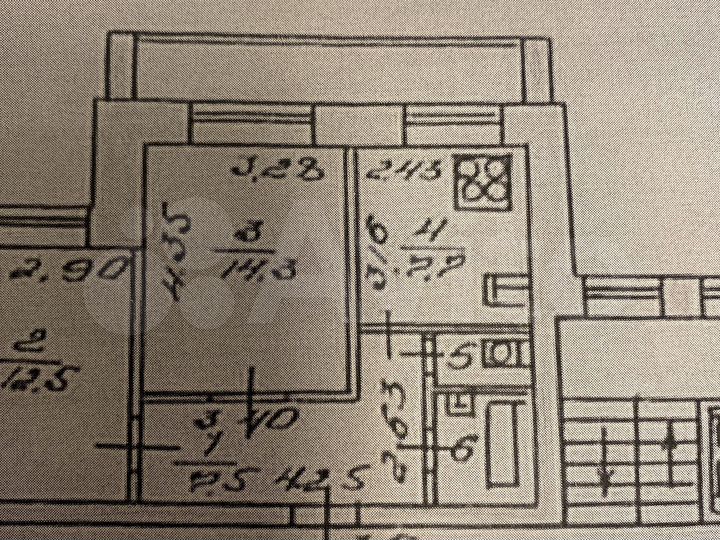 2-к. квартира, 45,7 м², 7/10 эт.