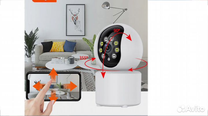 Видеонаблюдение WiFi по телефону новая