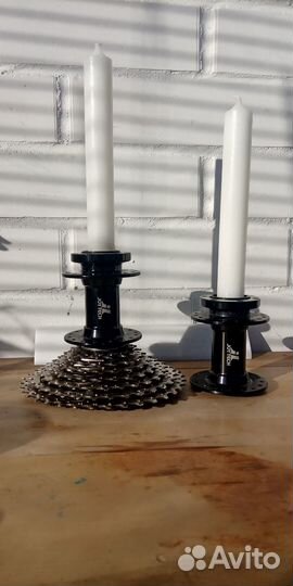 Подсвечник велосипедный