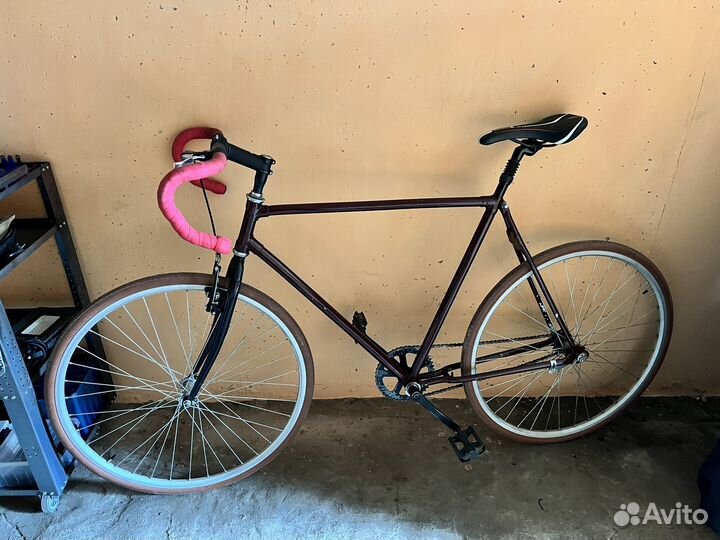 Шоссейный велосипед на базе советской рамы