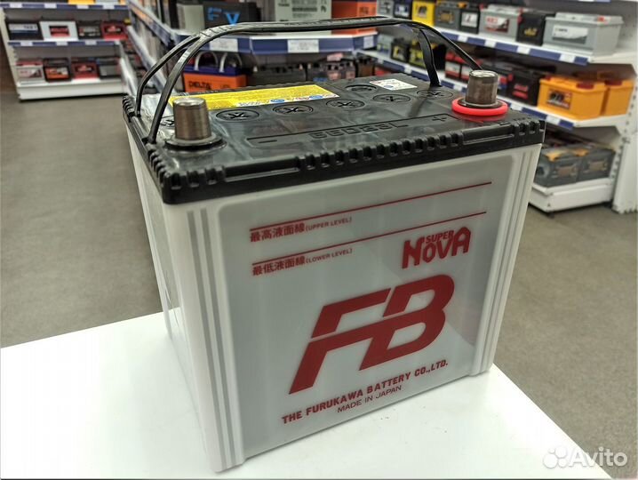 Акб 60Ач Furukawa Super Nova 55D23L. Доставка