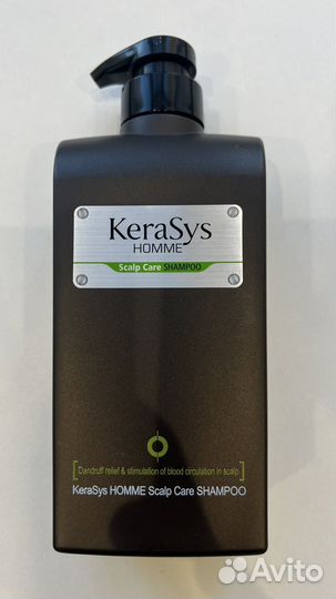 Шампунь kerasys homme scalp care мужской 550мл