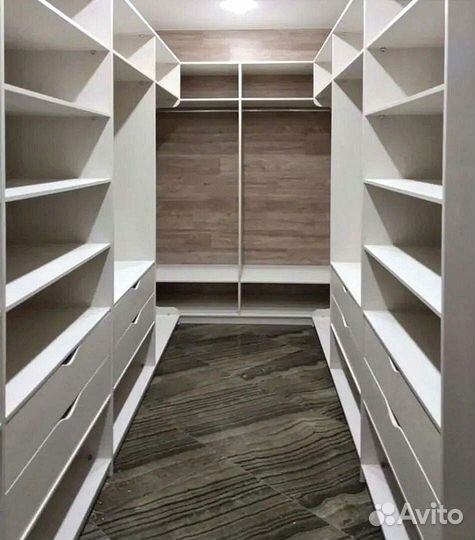 Гардеробная по индивидуальным размерам