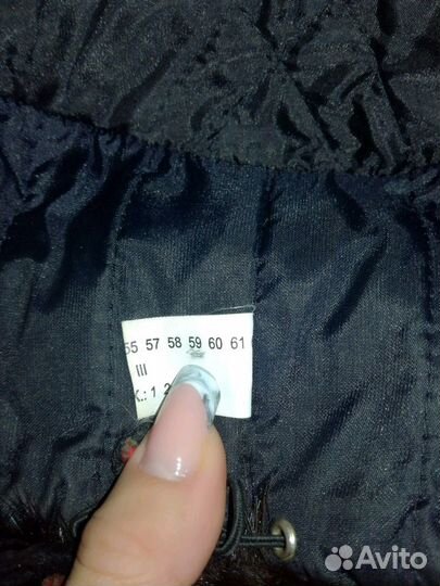 Шапка - ушанка норковая