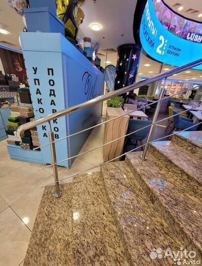 Перила из нержавейки