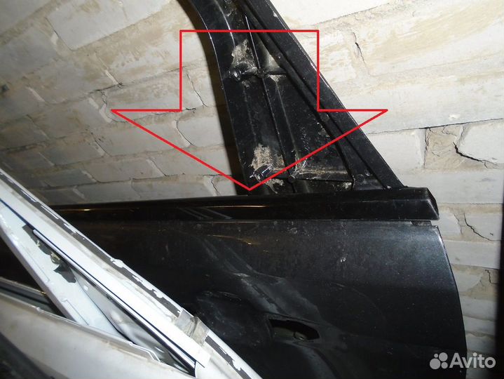 Range Rover Sport L494 молдинг л двери под стекло