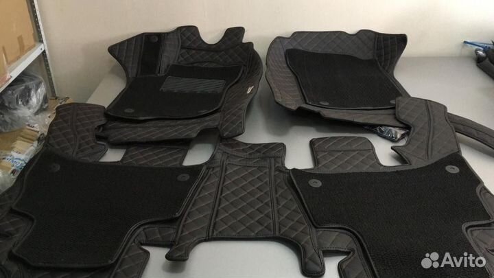 3D Коврики Exeed Салон Багажник из Экокожи