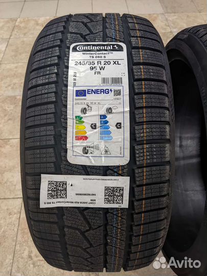 Continental ContiWinterContact TS 860S 275/30 R20 и 245/35 R20
