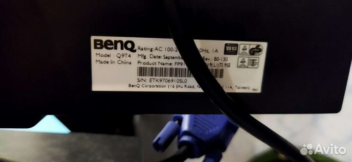 ЖК Монитор 19 benq Q9T4