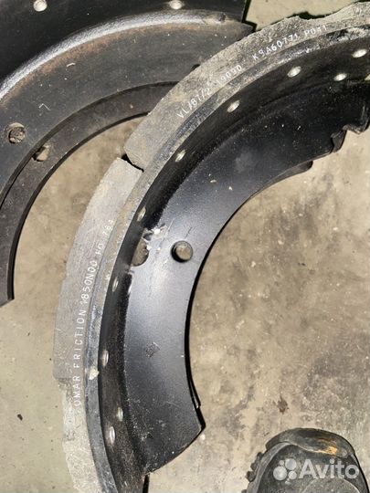 Колодки тормозные передние 175 volvo fm комплект