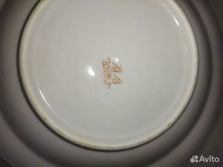 Тарелки корея времён СССР