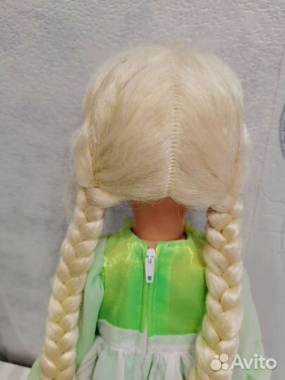 Кукла винтажная, фабрика Страуме, Латвийская сср