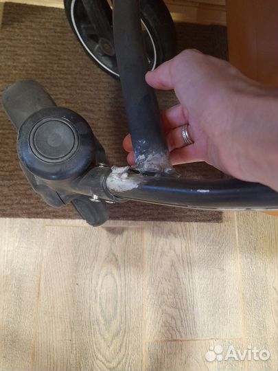 Коляска anex sport 2 в 1, 3 в 1 нужен ремонт