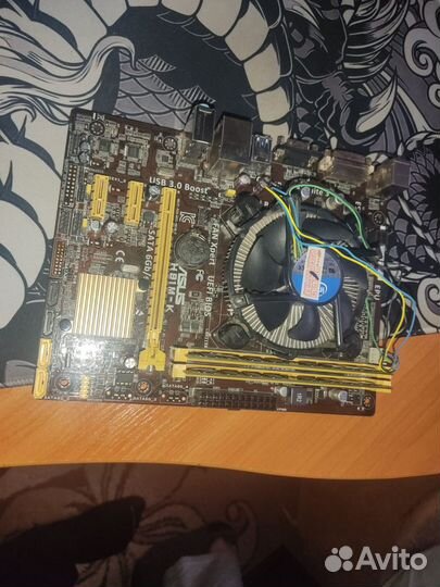 Комплект i3 4130 + h81m-k