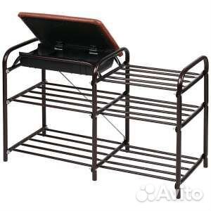 Этажерка для обуви Люкс с ящиком этл5