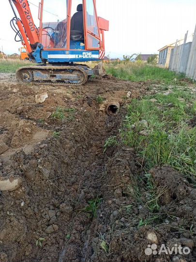 Услуги мини эксковатора