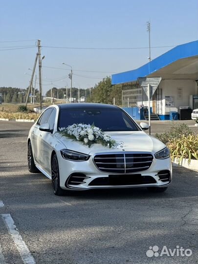 Авто на прокат аренда на свадьбу мерседес 223