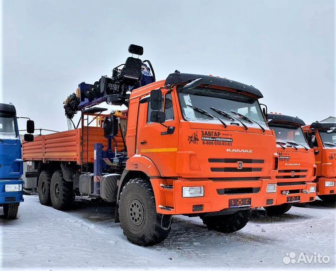 КамАЗ 43118 с КМУ, 2023